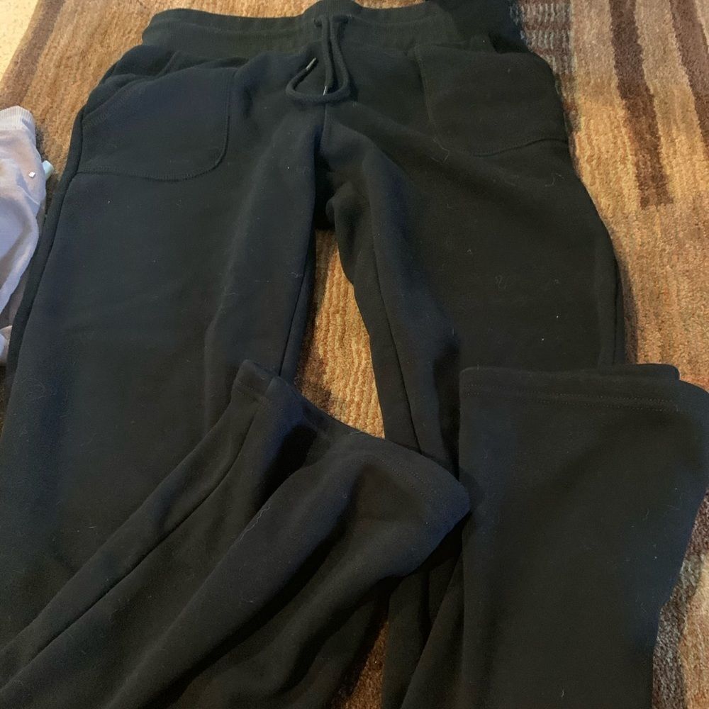 Black joggers 